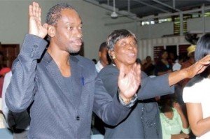 bounty miss ivy church 300x199 Artistes, fans reach out to Bounty Killer in wake of mother’s death
