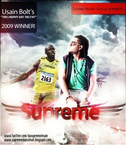 Usain Bolt Trelawny Got Talent 2009 Winner SUPREME 260x300 Supreme making strides since winning Usain Bolts talent contest. 