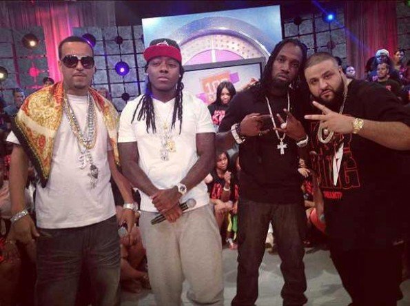mavado khaled montana ace hood 595x444 Mavado set for 106 & Park return Friday, to perform during NBA all star weekend