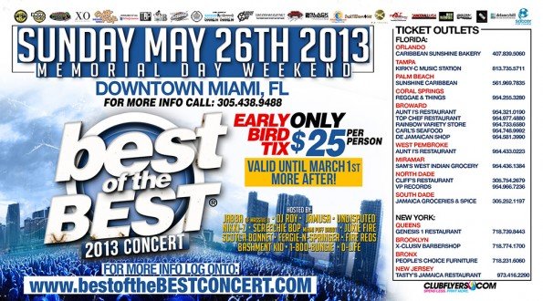 BOTB 1B 595x330 Events: Day 2 Revealed Artists !! Best of the Best 2013